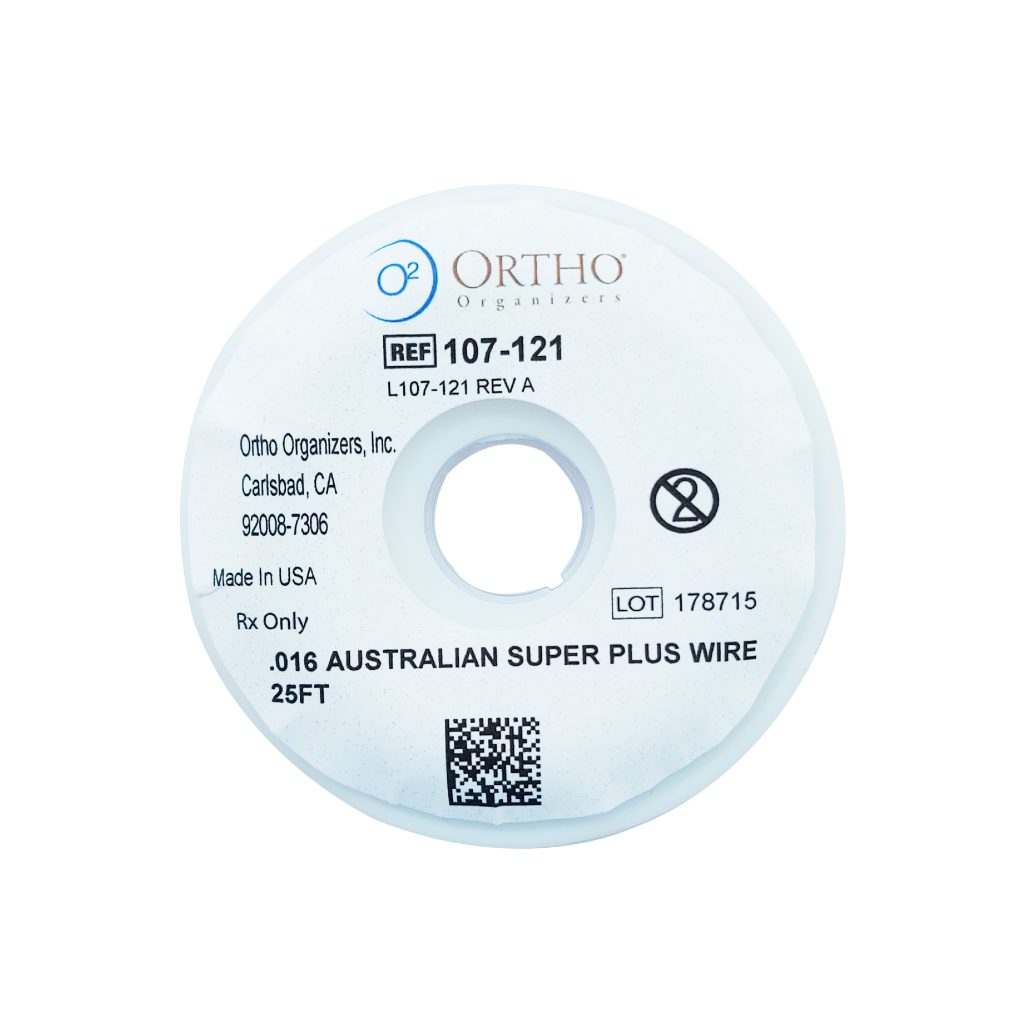 Alambre Australiano Marca Ortho Organizers ORTHOPROFESSIONAL