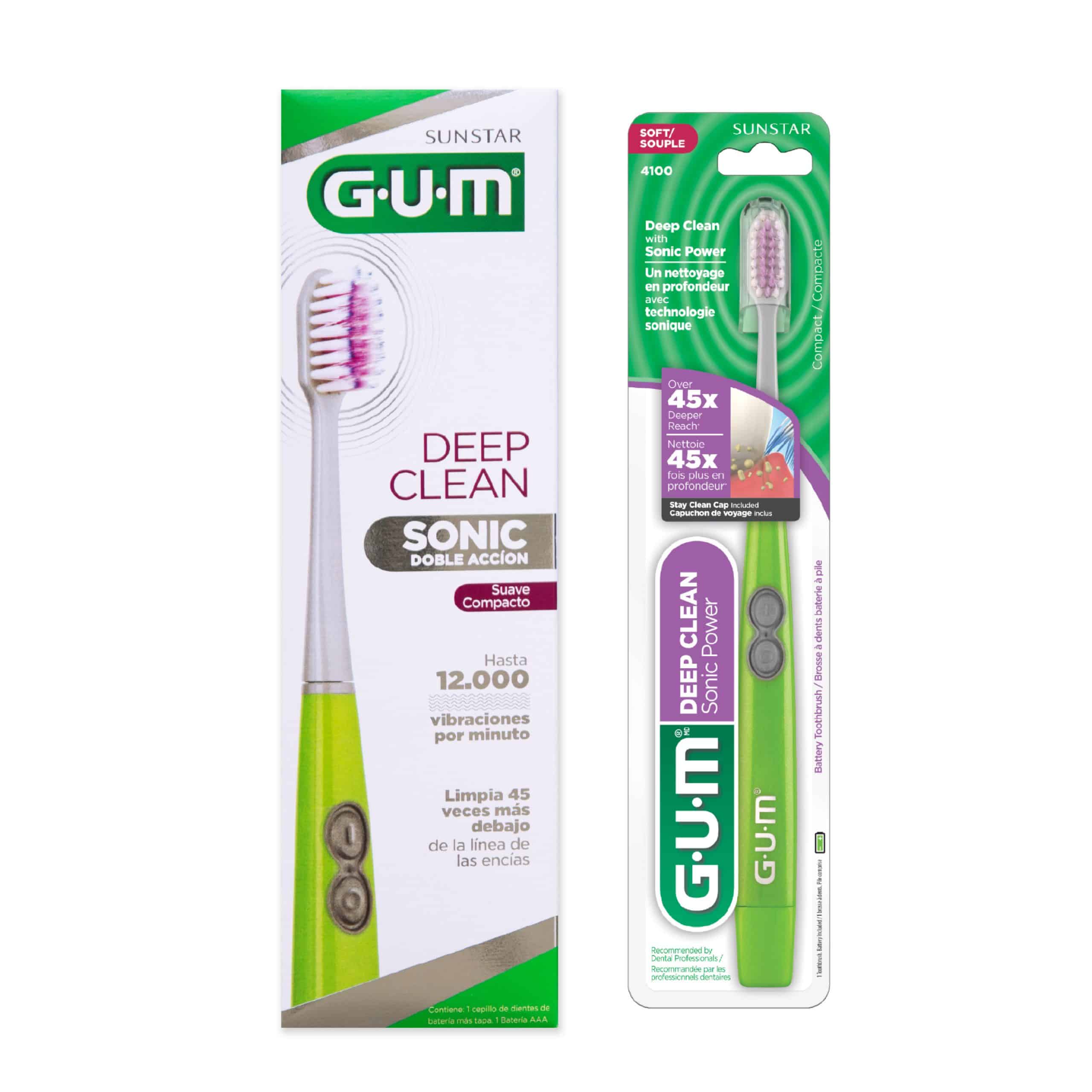 4100L Cepillo Electrico Sonic Deepclean Marca Gum – ORTHOPROFESSIONAL