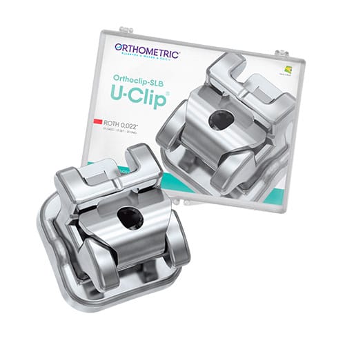 Bracket Autoligado U-clip Orthometric